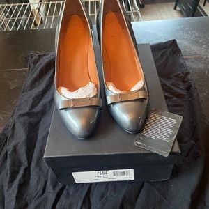 MarcJacobs Silver leather shoes